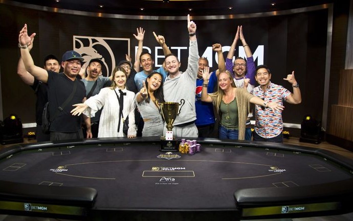 Professional player Gabriel Abusada James Castillo wins the main event of the Bet TSJ Poker Championship after defeating Paul Hoefer